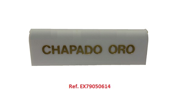 Cartel CHAPADO ORO